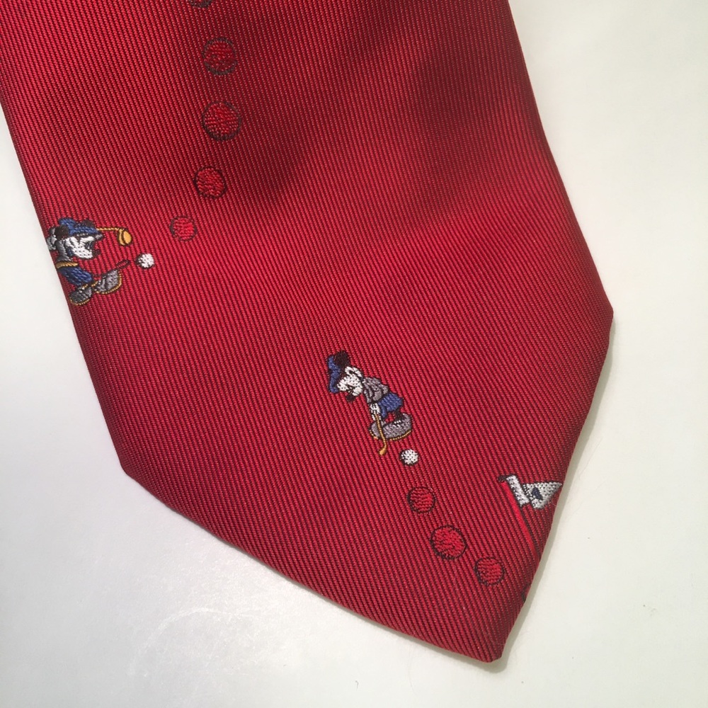 Disney Mickey Golf Tie by Balancine The Tie Works - Picture 5 of 5
